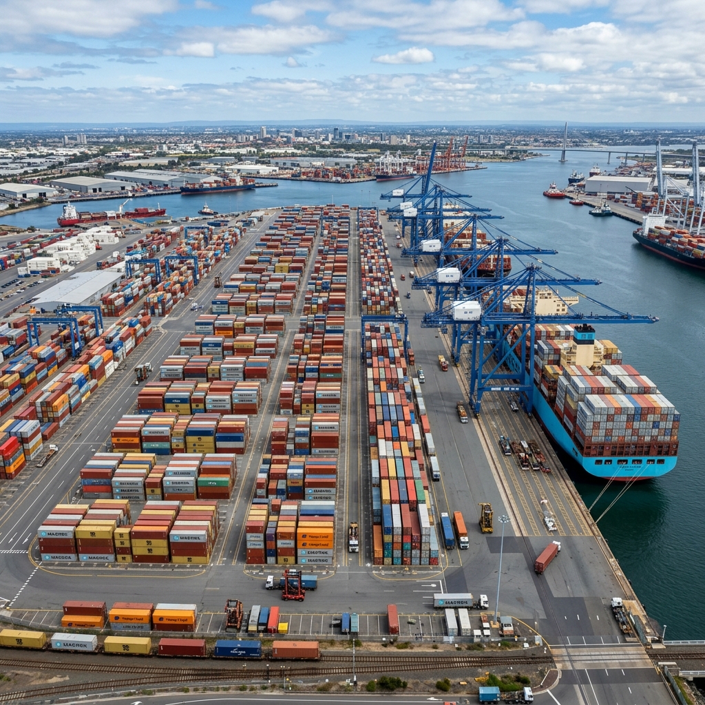 Shipping Container Port