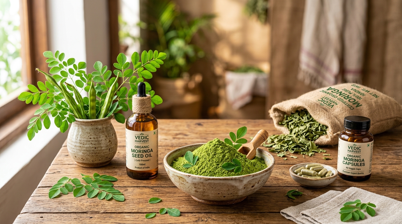 Indian Organic Moringa Export